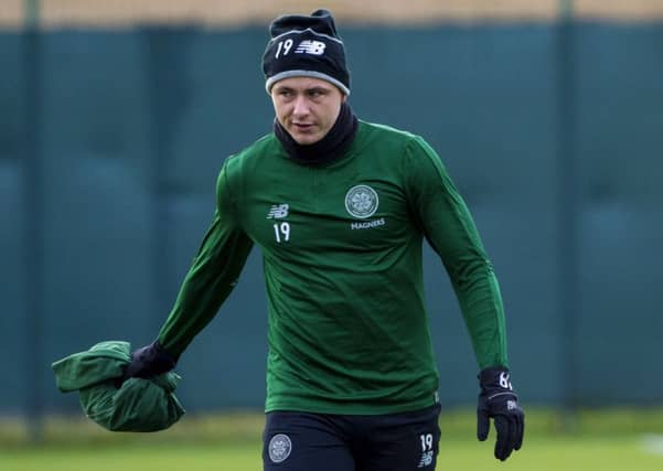 Scott Allan has been training well at Celtic all season. Pic: SNS