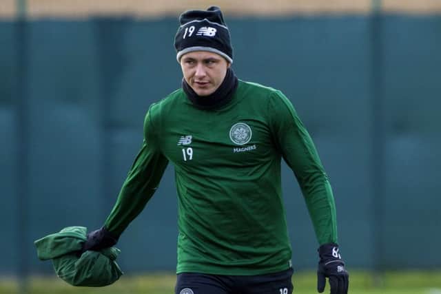 Scott Allan has been training well at Celtic all season. Pic: SNS