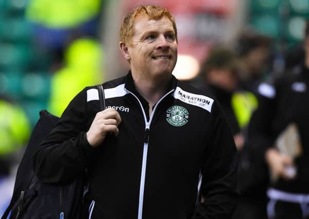 Neil Lennon has been frustrated by his forwards this season. Pic: SNS