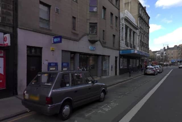 The incident occurred at the TSB in Clerk Street on Monday. Picture: Google Street View