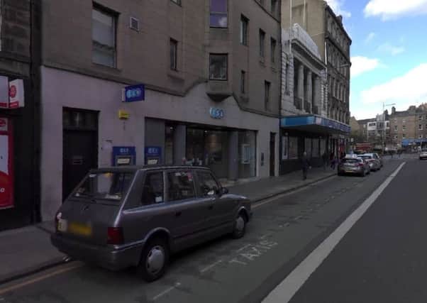 The incident occurred at the TSB in Clerk Street on Monday. Picture: Google Street View