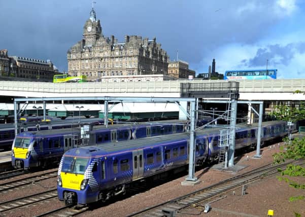 Railway staff at Edinburgh Waverley are going on strike after accusing a contractor of breaking promises about improving their "lousy" accommodation. Picture: JP Licence