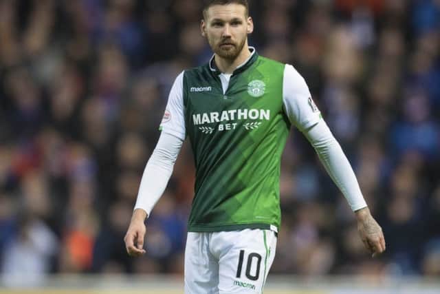 Hibs winger Martin Boyle could miss the rest of the season. Picture: SNS Group