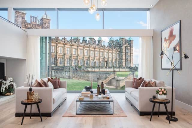 The first glimpse inside the new apartments in the grounds of Donaldson's College.