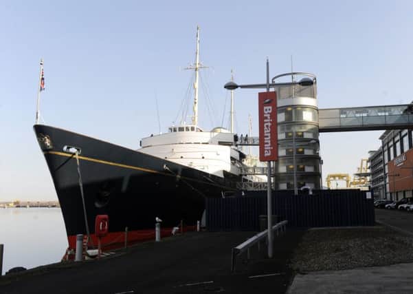 The Royal Yacht Britannia has welcomed 6m visitors since it opened in October 1998. Picture: Greg Macvean