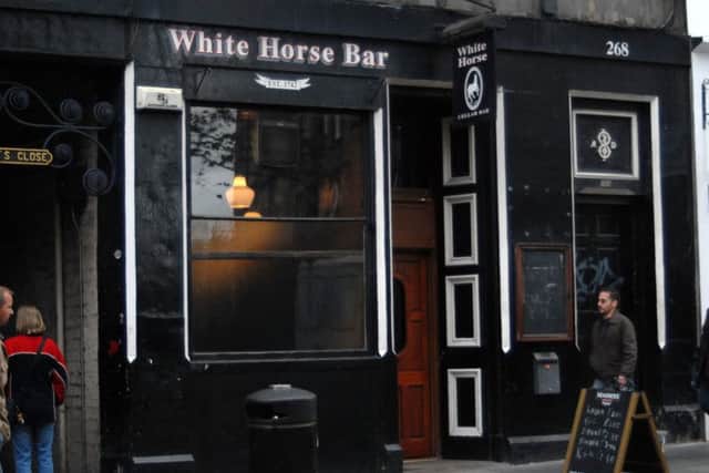 Sobriety has been discarded on this site since the 17th century, making the White Horse the oldest watering hole on the Royal Mile.