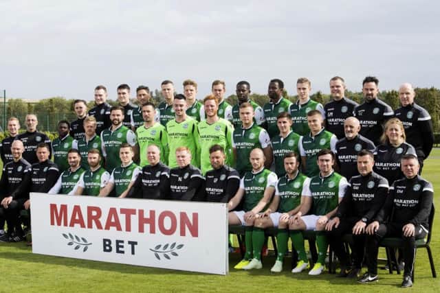 Hibernian FC. Picture: SNS