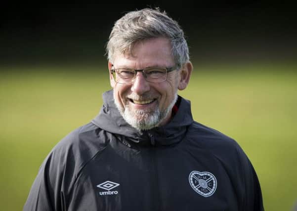 Hearts manager Craig Levein was at the meeting in Perth
