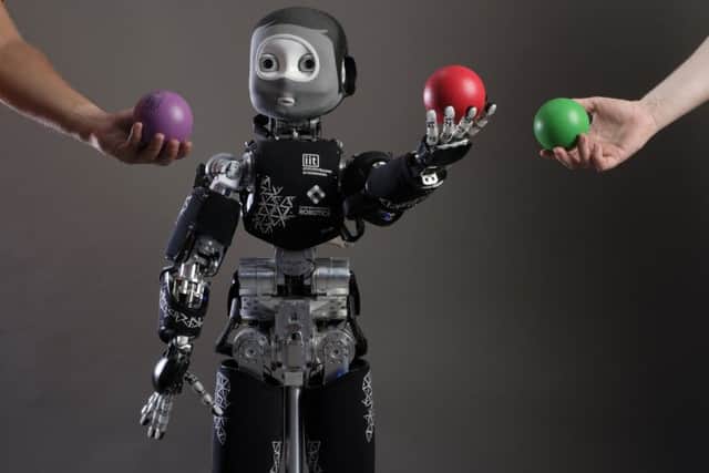 In the study, UK researchers will use robots including this one, called iCub.
