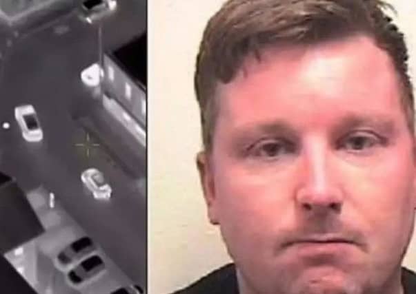 Richardson was involved in a high speed chase in May. Picture: Police Scotland