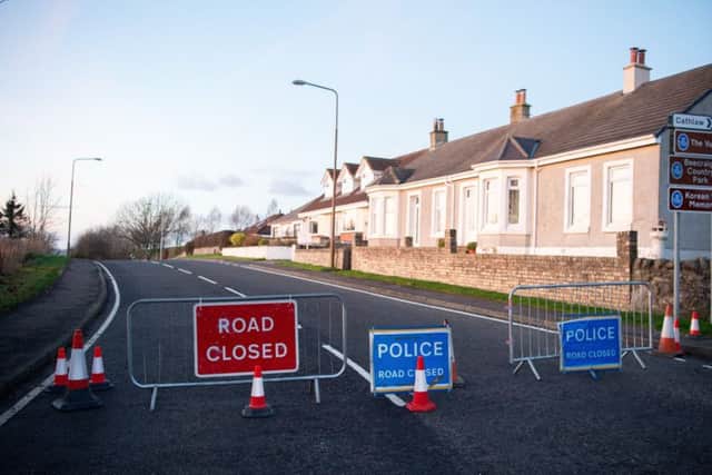 The road was closed for around 8 hours while investigations were conducted at the scene.