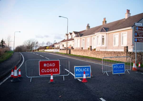 The road was closed for around 8 hours while investigations were conducted at the scene.