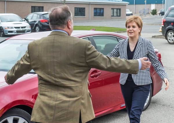 Nicola Sturgeon and Alex Salmond in happier times. Picture: Michal Wachucik/AFP/Getty Images