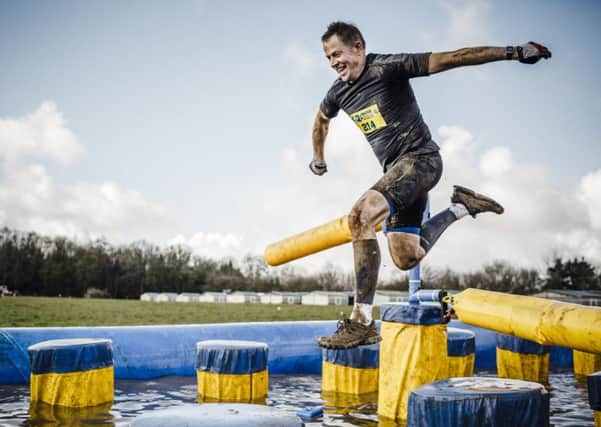 'Swept Off Your Feet' Rough Runner obstacle.