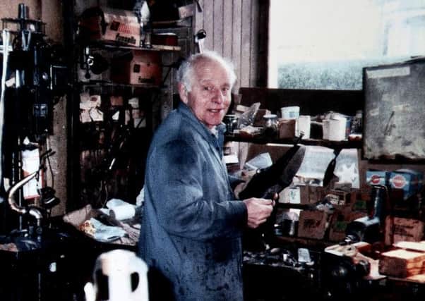Jock Robertson ran a cobblers shop for 71 years.