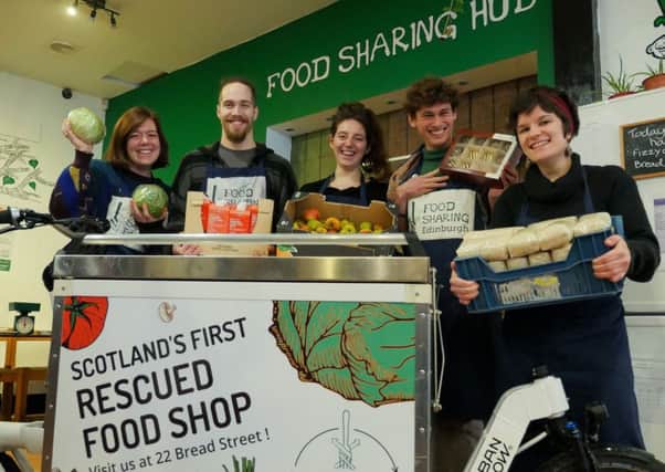 Edinburgh's new Food Sharing Hub in Bread Street