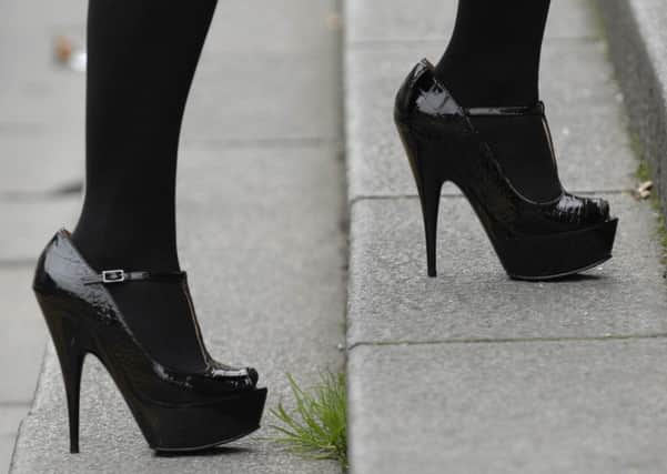 TSPL staff member Alice Wyllie wearing seven inch heels, walking around Edinburgh in high-heels. 
Fashion
Trends
High-heels