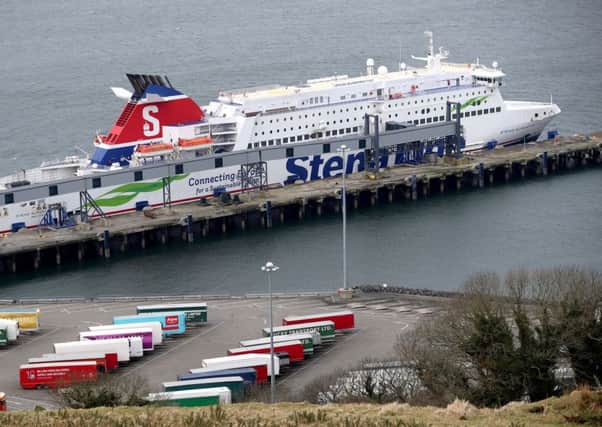 Cairnryan Ferry Terminal, Dumfries and Galloway. Picture: Jane Barlow/PA Wire