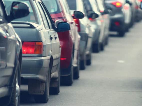 Edinburgh drivers have been facing delays this evening after two rush-hour crashes in the city. Pic: Shutterstock