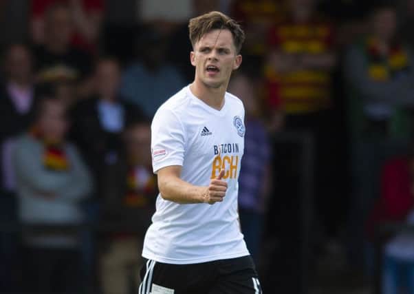 Lawrence Shankland is in demand, having scored 28 goals in 26 games for Ayr this season. Picture: SNS Group