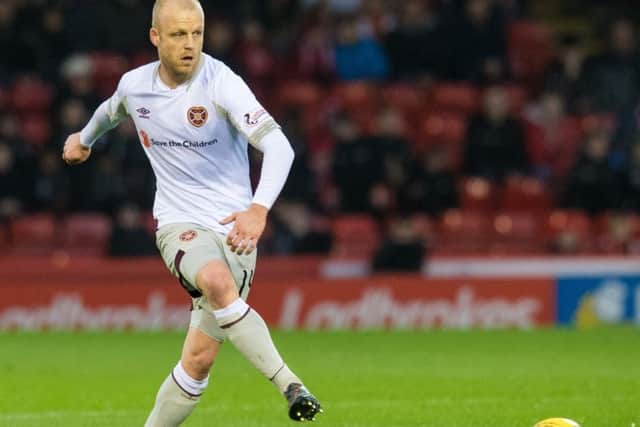 Steven Naismith has welcomed the arrival of David Vanecek. Picture: SNS/Ross Parker