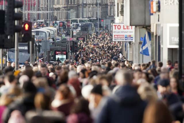 Economist Andrew Wilson says Edinburgh's population is likely to double in 25 years. Picture: Alistair Linford