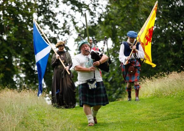 A recent commemoration of the Jacobite victory at The Battle Of Falkirk Muir. PIC: JP Licence.