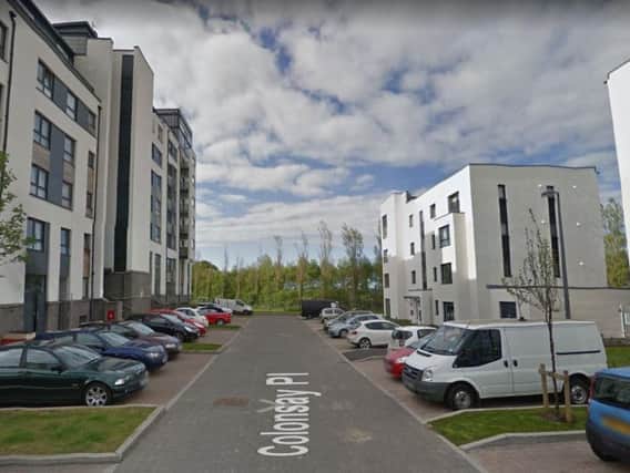 Residents have been evacuated in Colonsay Place. Pic: Google Maps