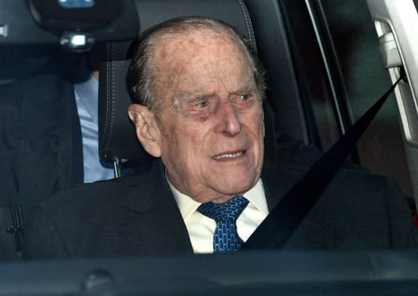 Buckingham Palace said that Prince Philip was uninjured in the incident. Picture: PA