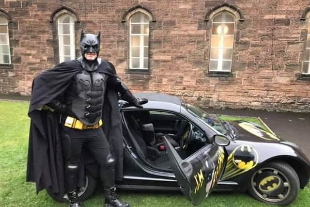Chris Cowan is Edinburgh's Batman