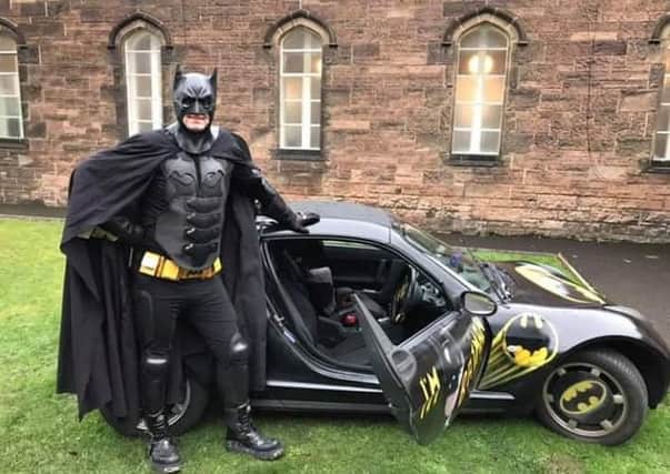 Chris Cowan is Edinburgh's Batman