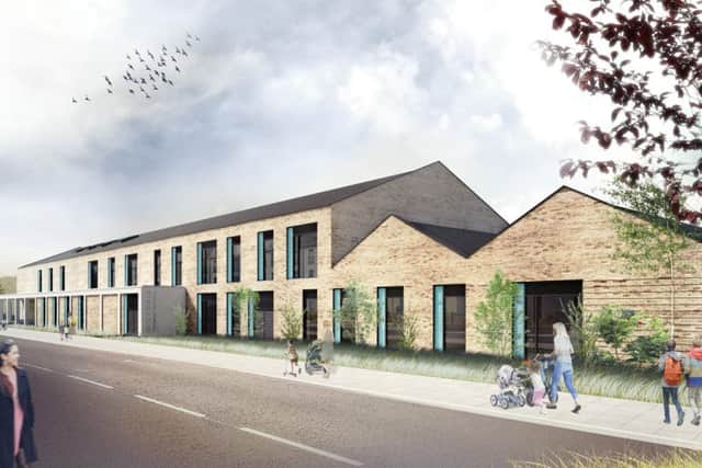 An artist's impression of the new Victoria Primary School proposed for Windrush Drive