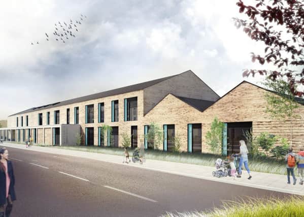 An artist's impression of the new Victoria Primary School proposed for Windrush Drive