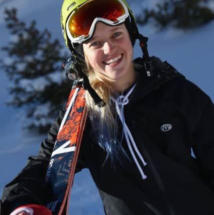 Freestyle skier Anna Vincenti backs the new proposals from Midlothian Council