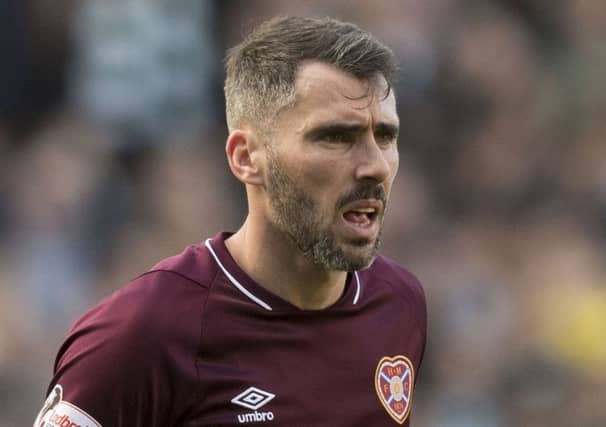 Michael Smith has signed a new deal to remain at Hearts until 2021. Picture: SNS
