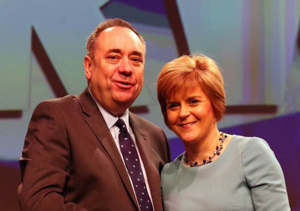Alex Salmond and Nicola Sturgeon. Picture: Andrew Milligan/PA Wire