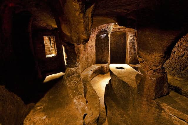 While there's a fair bit of mystery surrounding Gilmerton Cove, the place itself is no secret. Tour groups have been coming down here in their droves for more than 16 years.