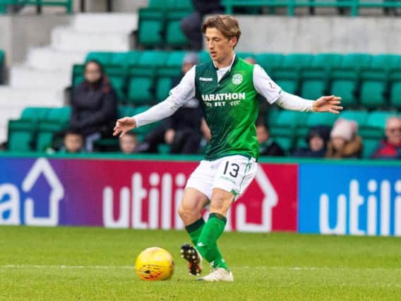 Ryan Gauld impressed on his debut for Hibs, notching an assist for the opening goal
