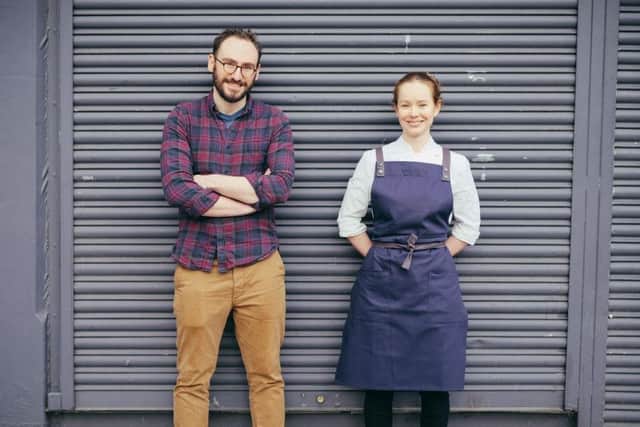 Shaun McCarron and Roberta Hall.