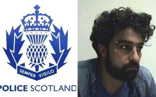 Sharam Faraji, 37, has been missing for nearly a week. Picture: Police Scotland