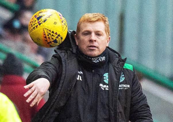 Neil Lennon takes his Hibs side to Fir Park on Wednesday night