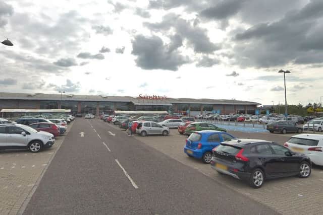 The Sainsbury's supermarket in Livingston. Pic: Google Maps