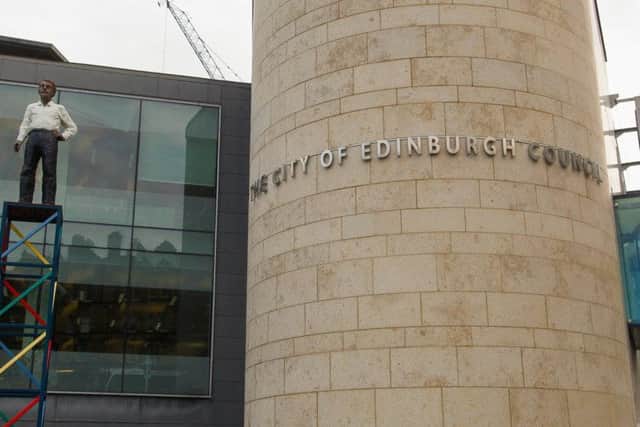 A general view of Edinburgh City Council Headquarters in Market Street. Picture: Scott Louden