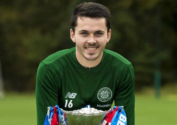 Hibs have been linked with a move for Lewis Morgan in January. Picture: SNS