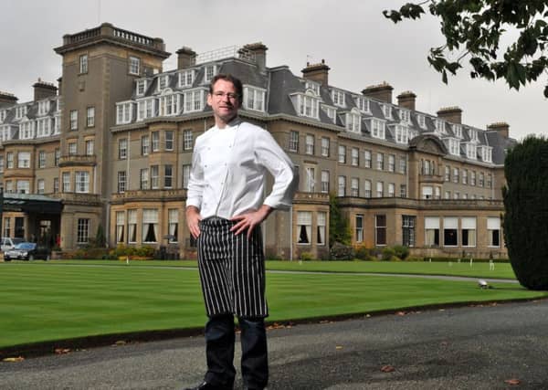 Chef Andrew Fairlie at the Gleneagles Hotel. Picture Robert Perry