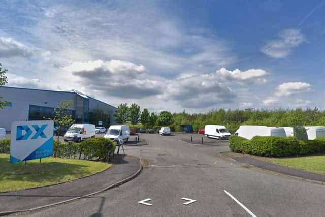 Young's fish processing unit  in Livingston. Picture: JP