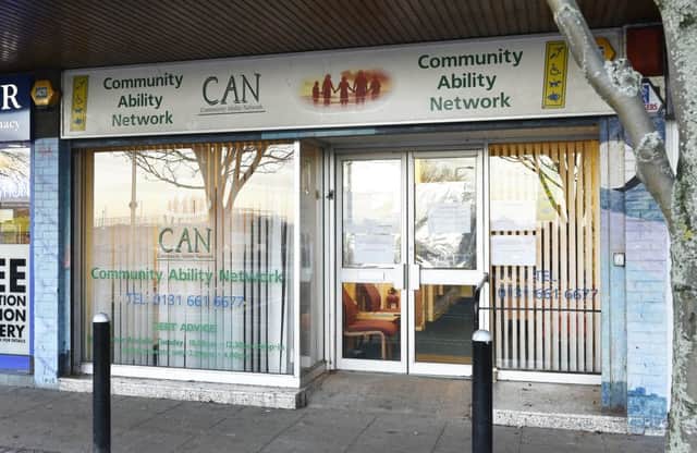 Community Ability Network in Craigmillar, which will be closing at the end of February after Edinburgh's Integration Joint Board pulled the plug on funding. Picture: JP