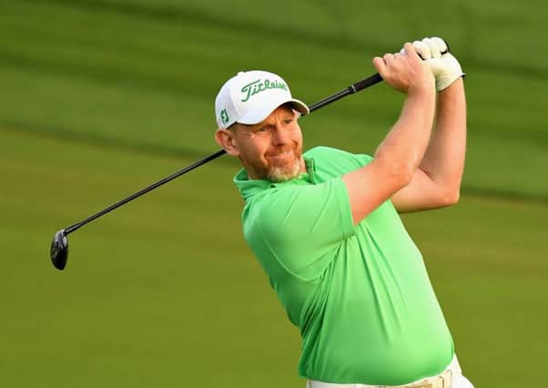 Stephen Gallacher shot a 68 during the first round in Dubai. Pic: Getty