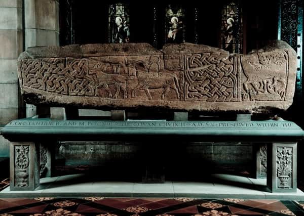 The Govan Sarcophagus - the outstanding piece in the Govan Stones collection. PIC: Contribution.