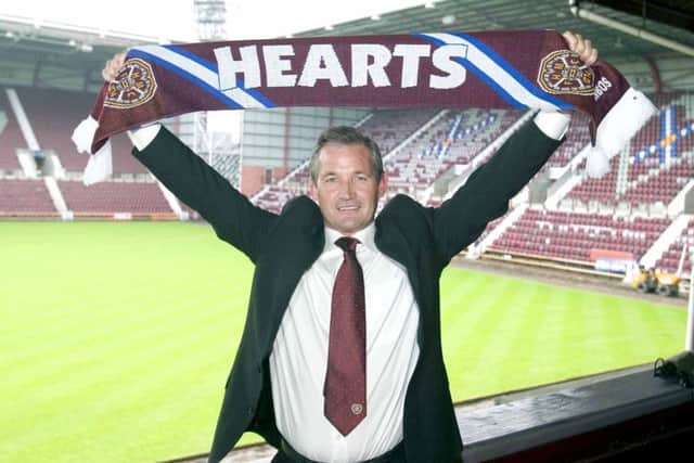 George Burley took charge of ten Hearts games before being sacked. Picture: SNS/Aubrey Washington